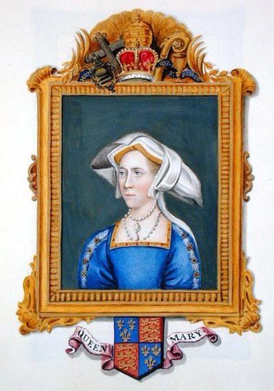 Porträt von Anne Boleyn fälschlicherweise Königin Mary genannt aus 