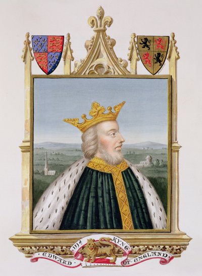 Porträt von Edward III. (1312-77), König von England ab 1327 von Sarah Countess of Essex