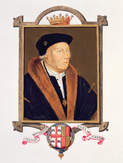 Porträt von Henry Bourchier (gest. 1539), 2. Earl of Essex aus 