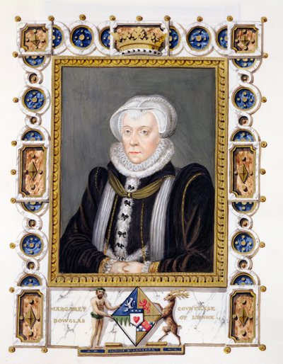 Porträt von Margaret Douglas (1515-78), Gräfin von Lennox, aus 
