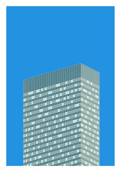 390 Park Avenue, NYC, 2014 von Sarah Evans