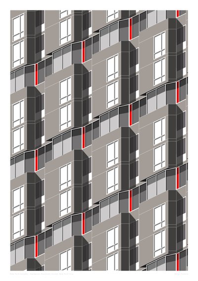 Eastwood, Roosevelt Island, NYC, 2015 von Sarah Evans