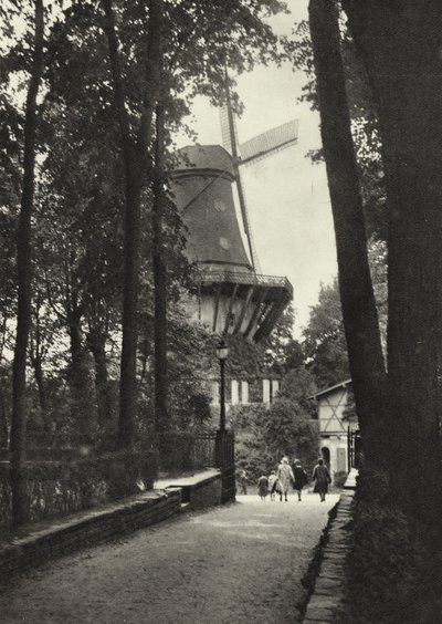 Potsdam, Historische Windmühle in Sanssouci von Sasha Stone