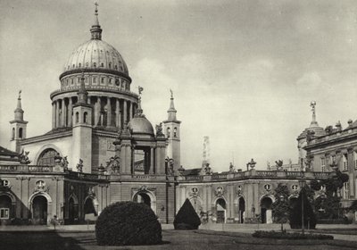 Potsdam, Stadtschloss, Blick auf die Nikolaikirche von Sasha Stone