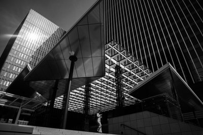 Städtische Glasarchitektur von Satoshi Hata