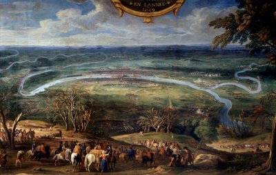 Die Taten von Louis II. von Bourbon, Prinz von Condé, Blockade von Paris im Jahr 1649 während der Fronde von Sauveur Le Conte