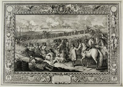 Belagerung von Tourney 1667 von Sébastien Le Clerc the elder