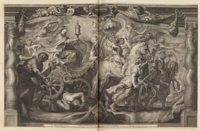 Sieg der Kirche durch die Eucharistie von Schelte Adamsz. Bolswert
