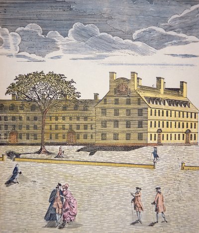 Harvard College, Cambridge, Massachusetts ca. 1740 von School American