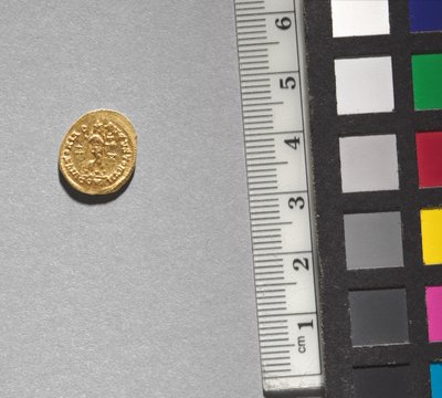 Solidus von Arkadios (Rückseite), 395-408 (Gold) von School Byzantine