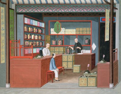 Ming-Tang-Teeladen, der duftenden Tenderleaf-Tee verkauft von School Chinese