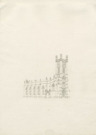 Burton-upon-Trent - Heilige Dreifaltigkeitskirche von School English
