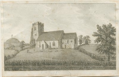 Castle Church - Kirche: Gravur, nd [?18. Jh.] (Druck) von School English