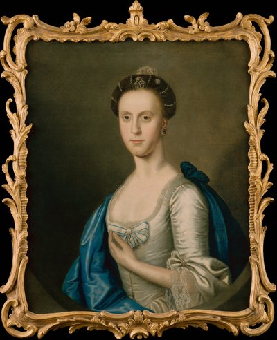 Porträt einer Dame von School English
