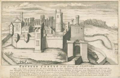Tutbury Schloss von School English