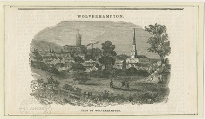 Wolverhampton - Fernansicht [von der Penn Road] von School English