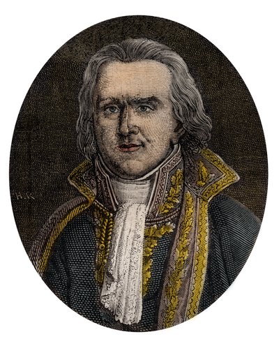Porträt von Jean Etienne Marie Portalis. Französischer Jurist und Politiker (1746-1807) von School French