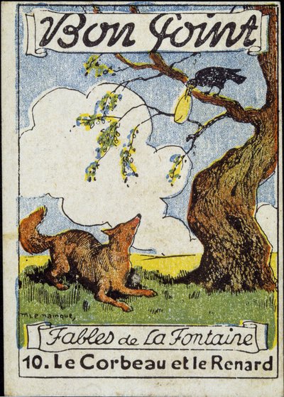 Der Rabe und der Fuchs - Bon Point von School French
