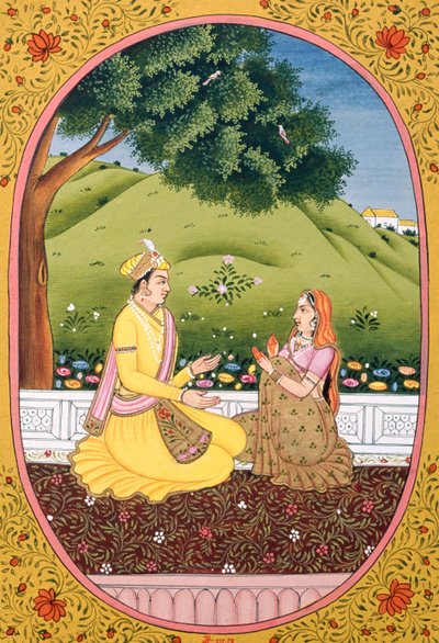 Jahreskalenderbild & Malerei für einen hinduistischen Monat Baisakh, Indien von School Indian