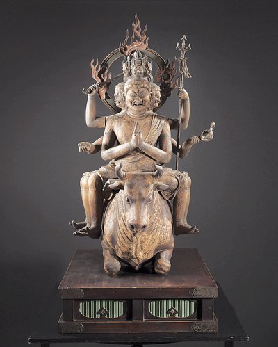 Daiitoku Myoo, Kamakura-Periode, um 1251-99 von Japanese School