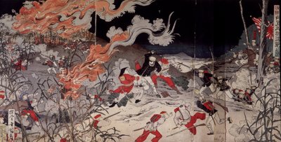 Erster Chinesisch-Japanischer Krieg - Hui-Go-Sieg - Chinesisch-Japanischer Krieg von Japanese School