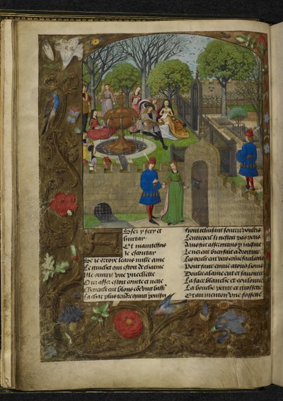 Garten der Freude von School Netherlandish