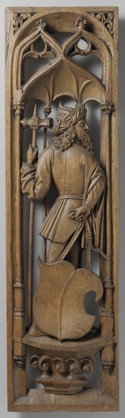 Tafel von einem Orgelgehäuse von School Netherlandish