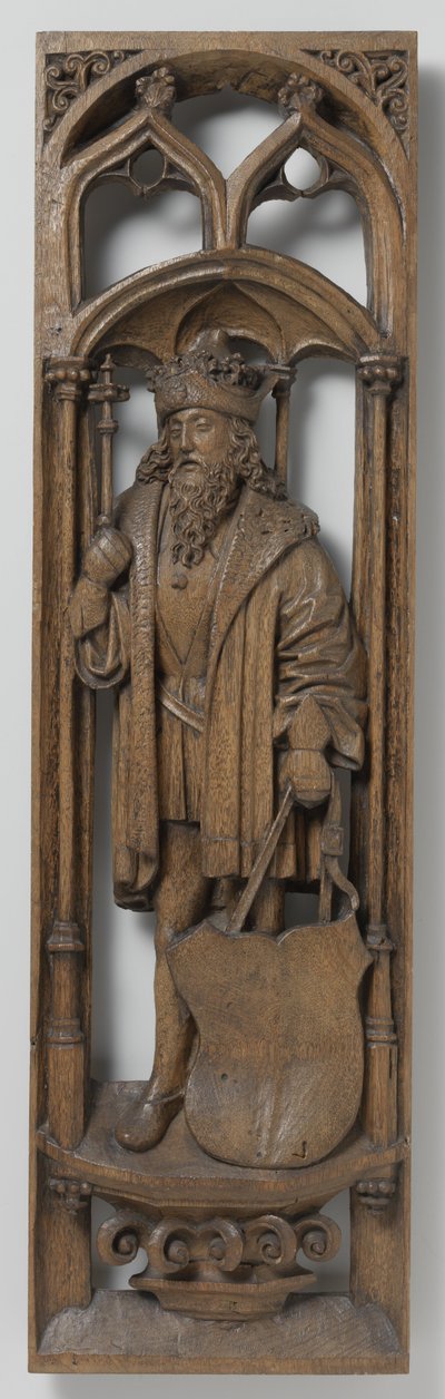 Tafel von einem Orgelgehäuse von School Netherlandish