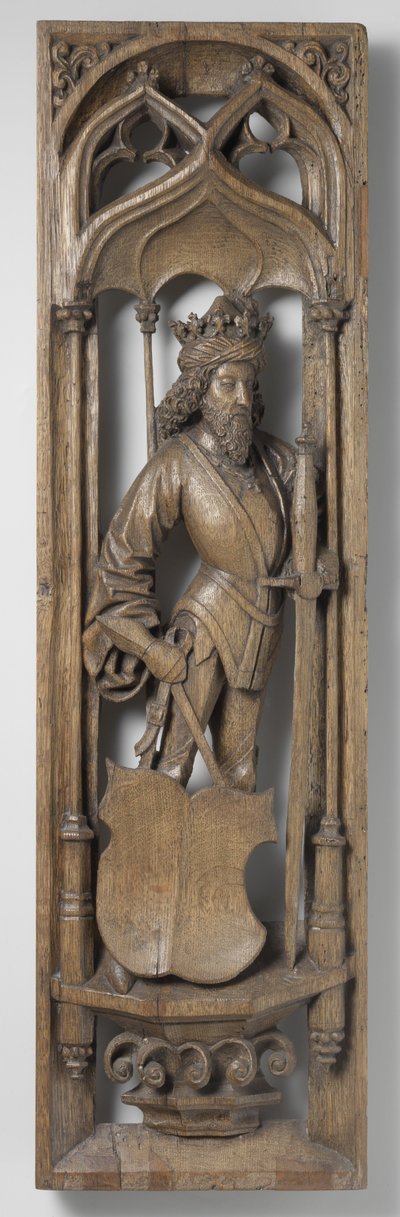 Tafel von einem Orgelgehäuse, ca. 1510-20 von School Netherlandish