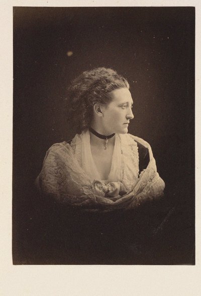 Marie Maximilianovna de Leuchtenberg - Prinzessin Maria Maximilianovna von Leuchtenberg (1841-1914), Anonym. Lithographie von School Russian