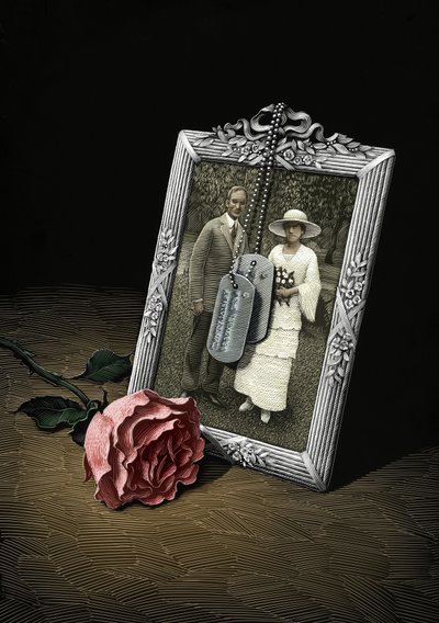 Das Thema war Rosen von Scott McKowen
