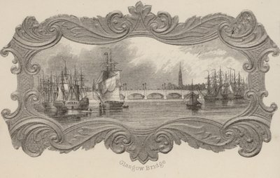 Glasgow Bridge, Schottland von Scottish School
