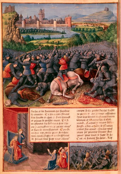 Szenen vom Ersten Kreuzzug, 1096-1099, ca. 1490 von Sebastian Marmoret