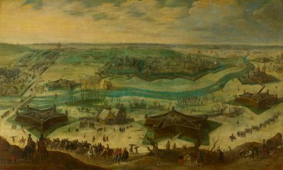 Die Belagerung von Jülich von Sebastian Vrancx