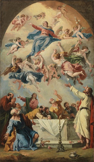 Die Himmelfahrt Mariens von Sebastiano Ricci