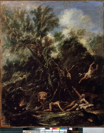 Die Versuchung des Heiligen Antonius von Sebastiano Ricci