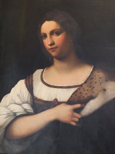 Porträt einer Frau, oder Fornarina von Sebastiano del (c.1485 1547) Piombo