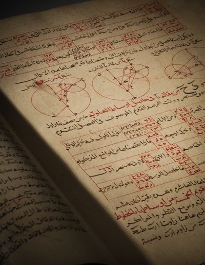 Ein Kompendium von Abhandlungen über Astronomie und Mathematik von Nasir Al-Din Muhammad bin Al-Hasan Al-Tusi von Seljuq Dynasty
