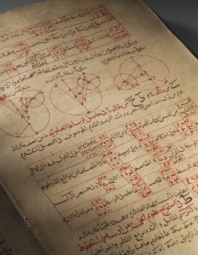 Ein Kompendium von Abhandlungen über Astronomie und Mathematik von Nasir Al-Din Muhammad bin Al-Hasan Al-Tusi von Seljuq Dynasty