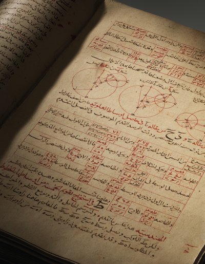 Ein Kompendium von Abhandlungen über Astronomie und Mathematik von Nasir Al-Din Muhammad bin Al-Hasan Al-Tusi von Seljuq Dynasty