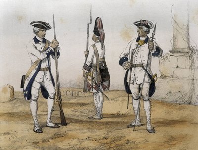 Linieninfanteristen während der Herrschaft von Karl III. von Spanien von Serafin Maria Earl of Clonard De Sotto