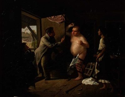 Der Streit von Iwan Iwanowitsch und Iwan Nikiforowitsch von Sergei Ivanovich Gribkov