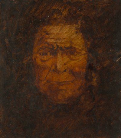Gesicht eines Mannes von Severin Falkman