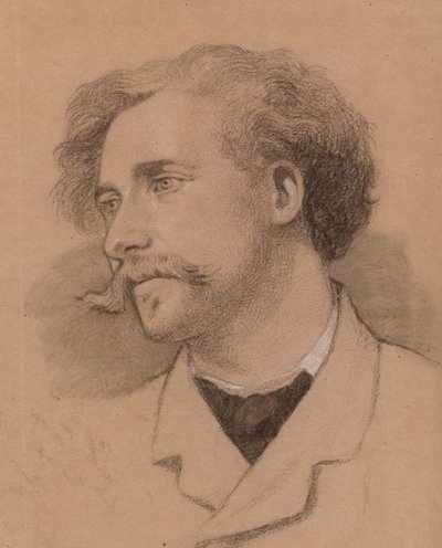 Porträt eines Mannes von Severin Falkman