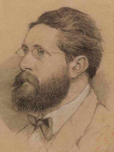 Porträt eines Mannes von Severin Falkman