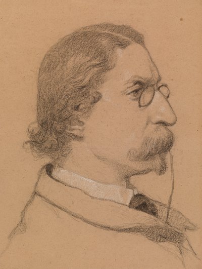 Porträt eines Mannes von Severin Falkman