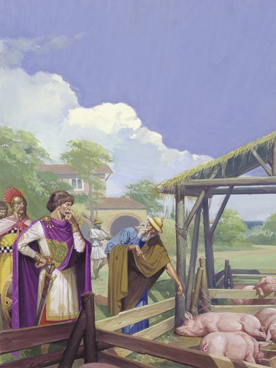 Die Prophezeiung der Schweine von Severino Baraldi