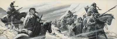 Trek der Nez Perce von Severino Baraldi