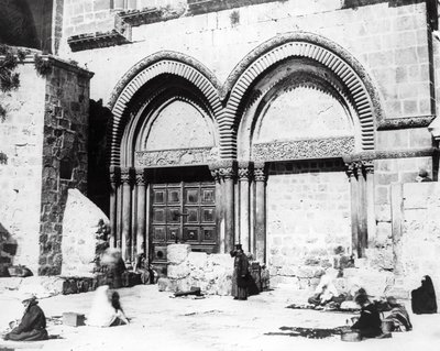 Eingang zur Grabeskirche, 1865 von Sgt. James M. McDonald