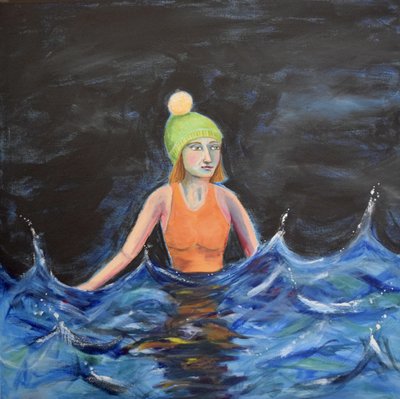 Kaltwasserschwimmer von Sharyn Bursic